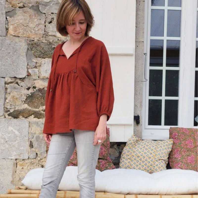 PATRON DE COUTURE PDF | Robe et chemisier Friends | Dress Your Body | BILINGUE (FR/EN)