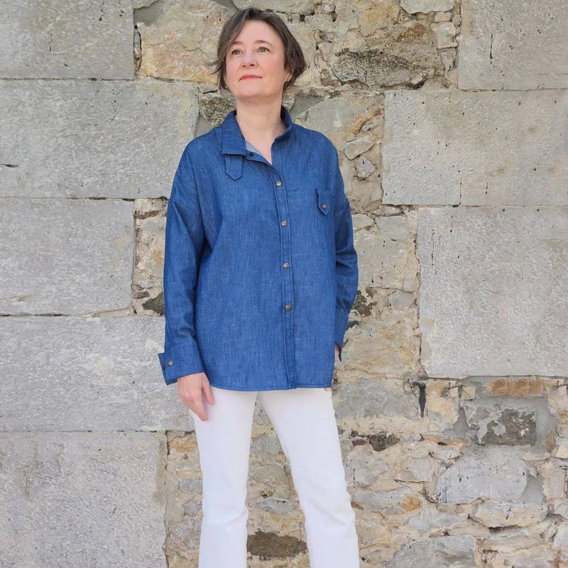 PATRON DE COUTURE PDF | Chemise Louise | Dress Your Body | BILINGUE (FR/EN)