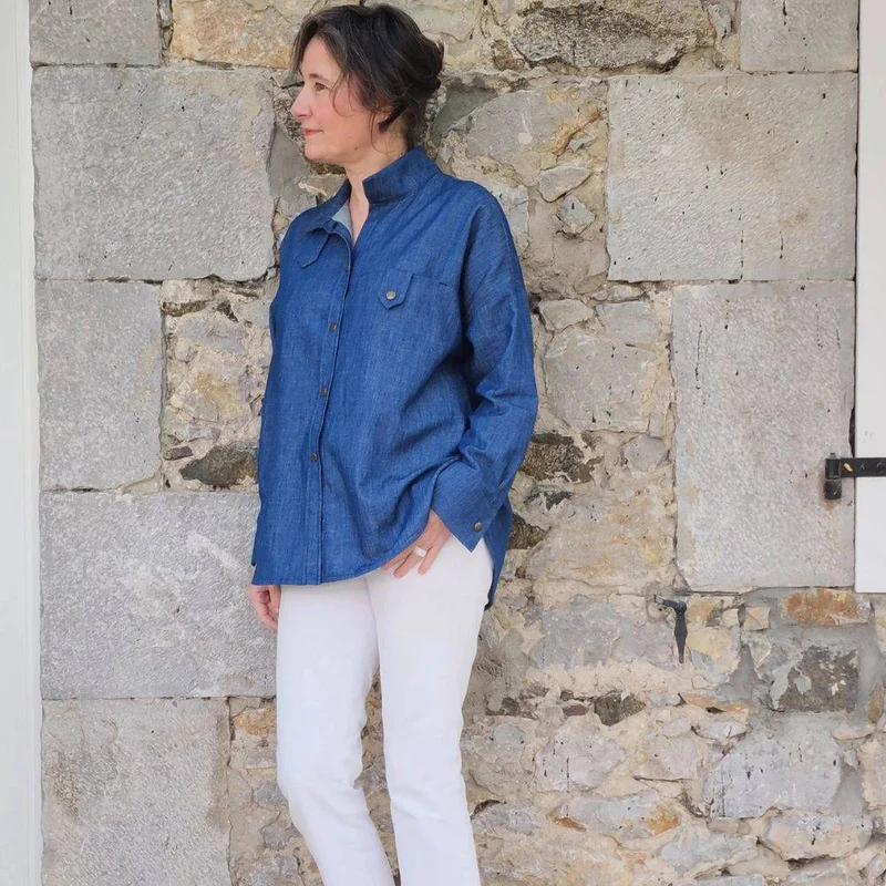 PATRON DE COUTURE PDF | Chemise Louise | Dress Your Body | BILINGUE (FR/EN)
