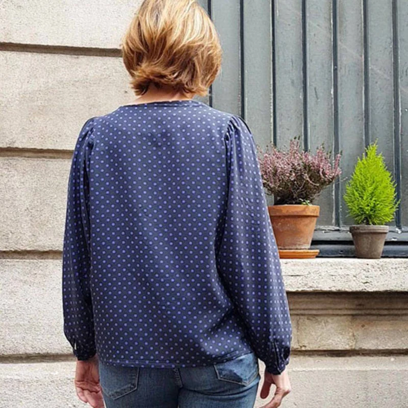PATRON DE COUTURE PDF | Chemisier Ivy | Dress Your Body | BILINGUE (FR/EN)