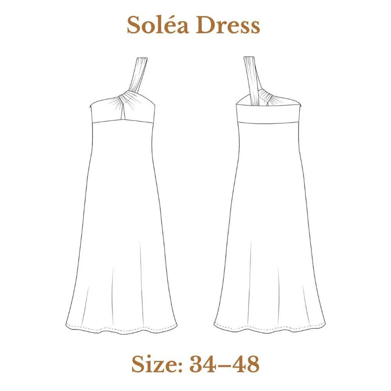 PATRON DE COUTURE PDF | Robe Soléa | Cha'Coud | FRANÇAIS SEULEMENT