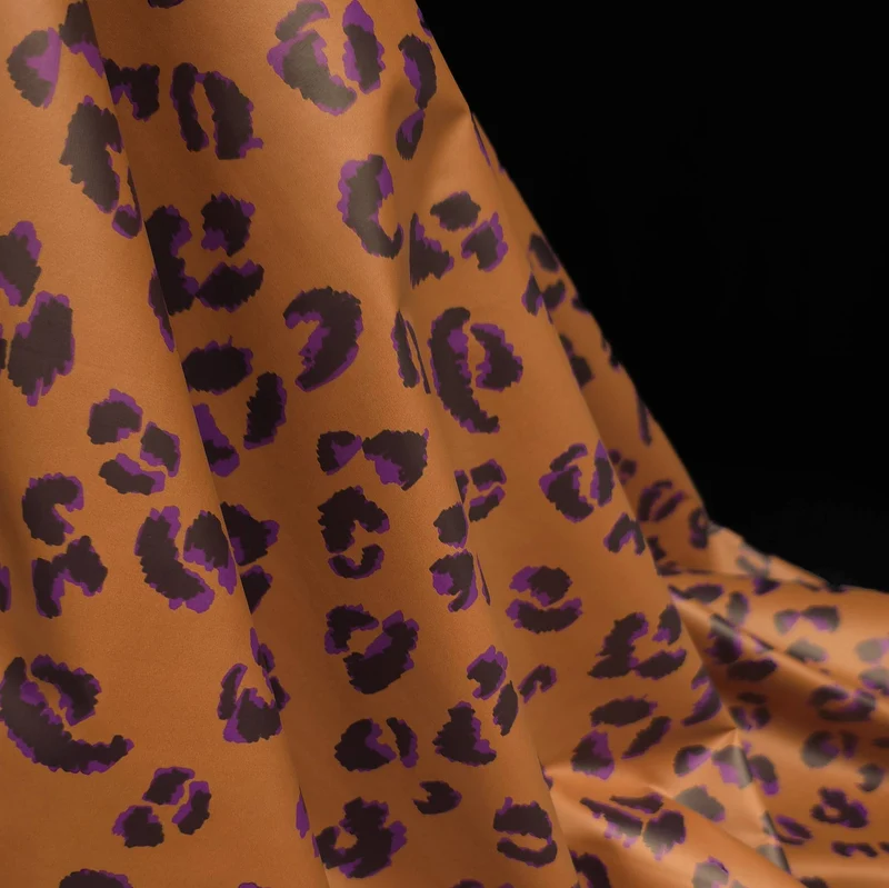 Tissu imperméable | Imprimé léopard abstrait | Certifié OEKO-TEX®