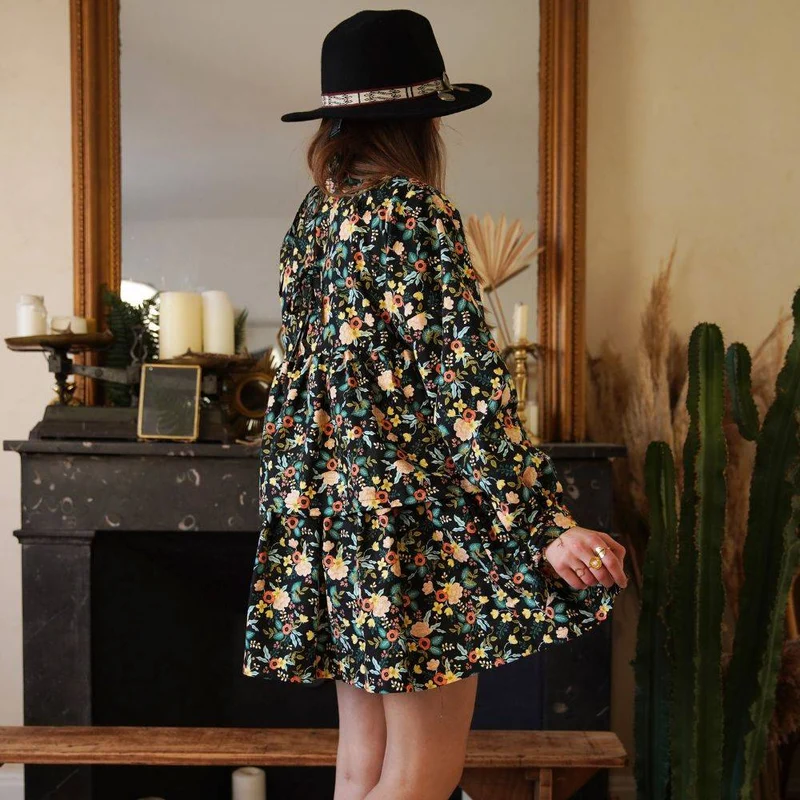 PATRON DE COUTURE PDF | Robe et blouse Lehoïa | Cha'Coud | FRANÇAIS SEULEMENT