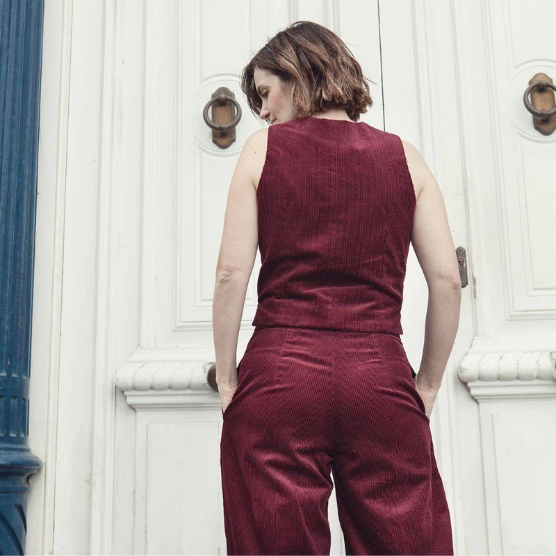 PATRON DE COUTURE PDF | Gilet Costera | Pauline Alice | TRILINGUE (AN/FR/ES)