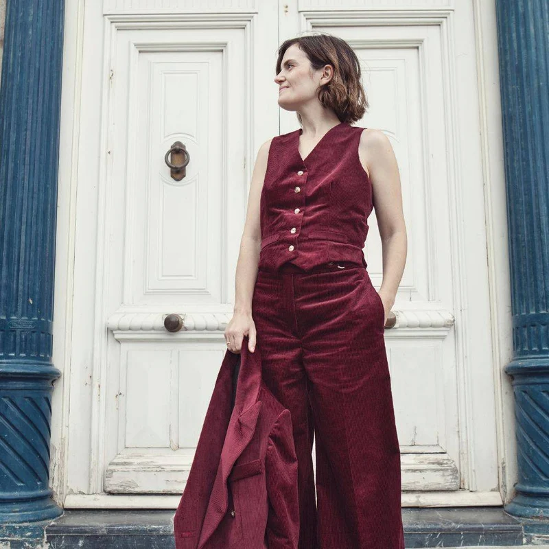 PATRON DE COUTURE PDF | Gilet Costera | Pauline Alice | TRILINGUE (AN/FR/ES)
