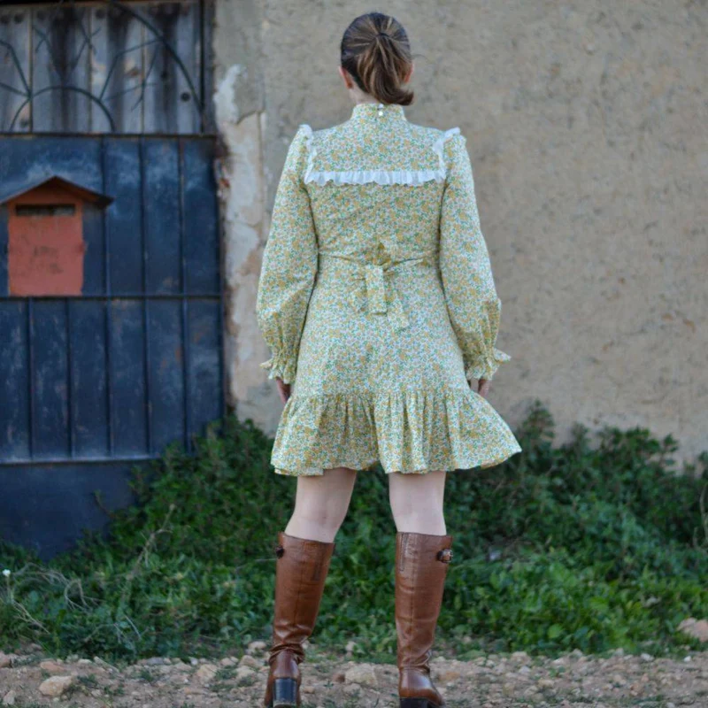 PATRON DE COUTURE PDF | Robe & Blouse Sorolla | Pauline Alice | TRILINGUE (FR/EN/ES)