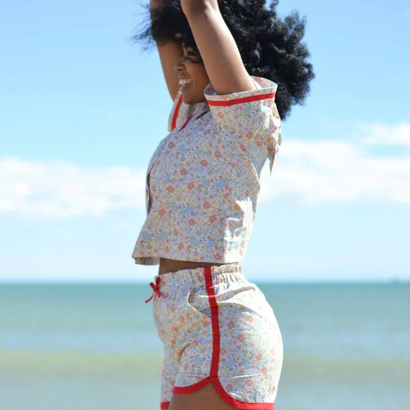 PATRON DE COUTURE PDF | Ensemble Nautic | Pauline Alice | TRILINGUE (FR/EN/ES)