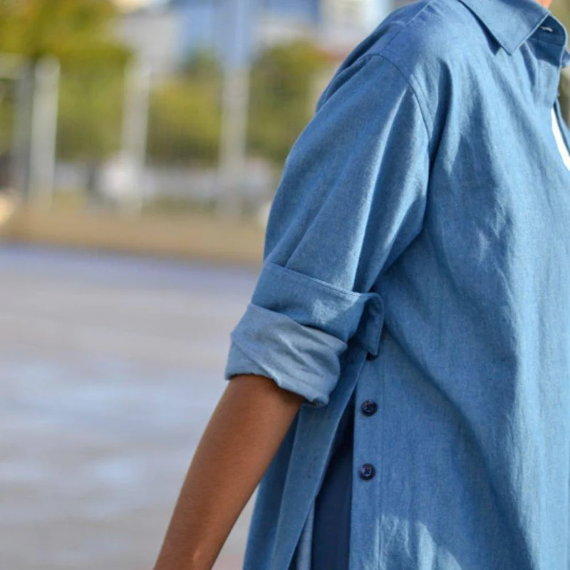 PATRON DE COUTURE PDF | Chemise Mestre | Pauline Alice | TRILINGUE (FR/EN/ES)