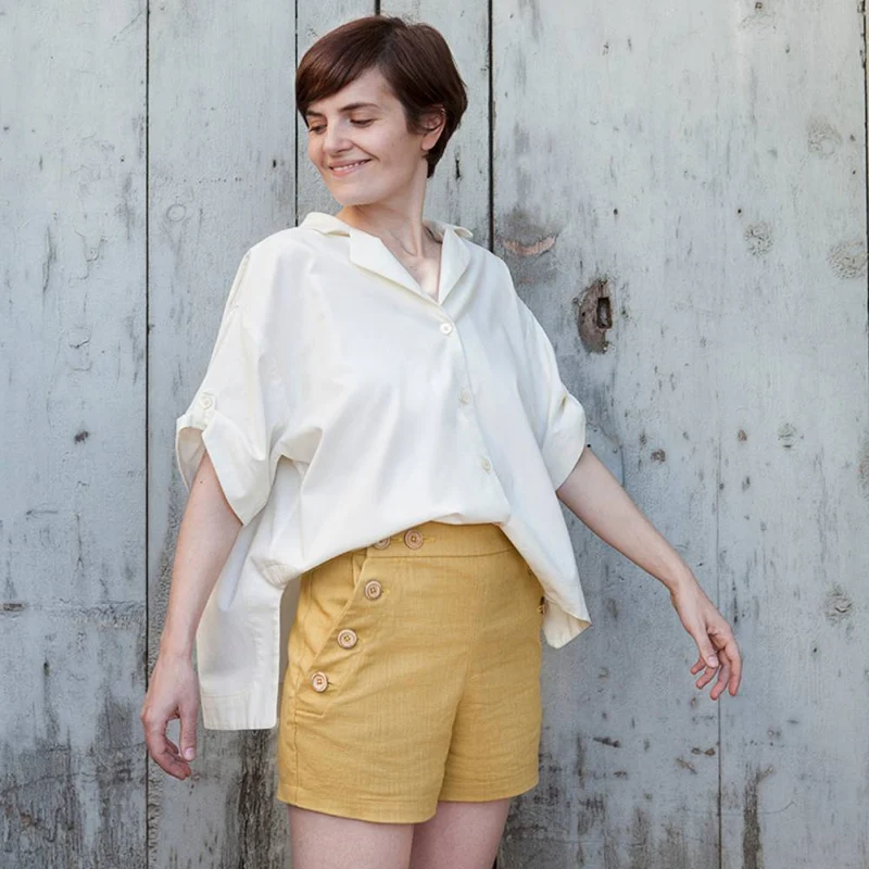PATRON DE COUTURE PDF | Chemise Vera | Pauline Alice | TRILINGUE (FR/EN/ES)
