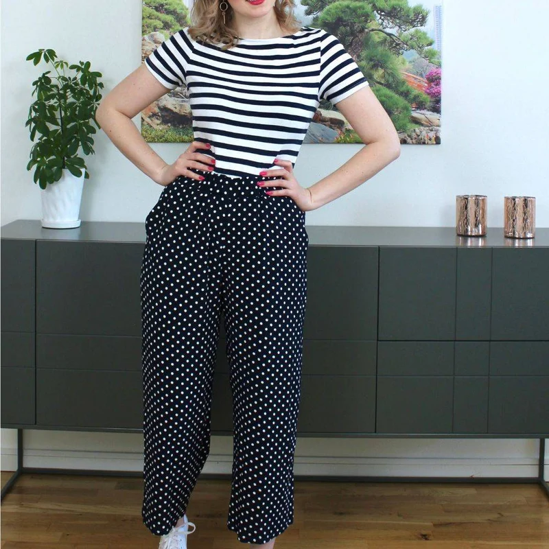 Patron de couture PDF | Pantalon Tyra | Ploen Patterns