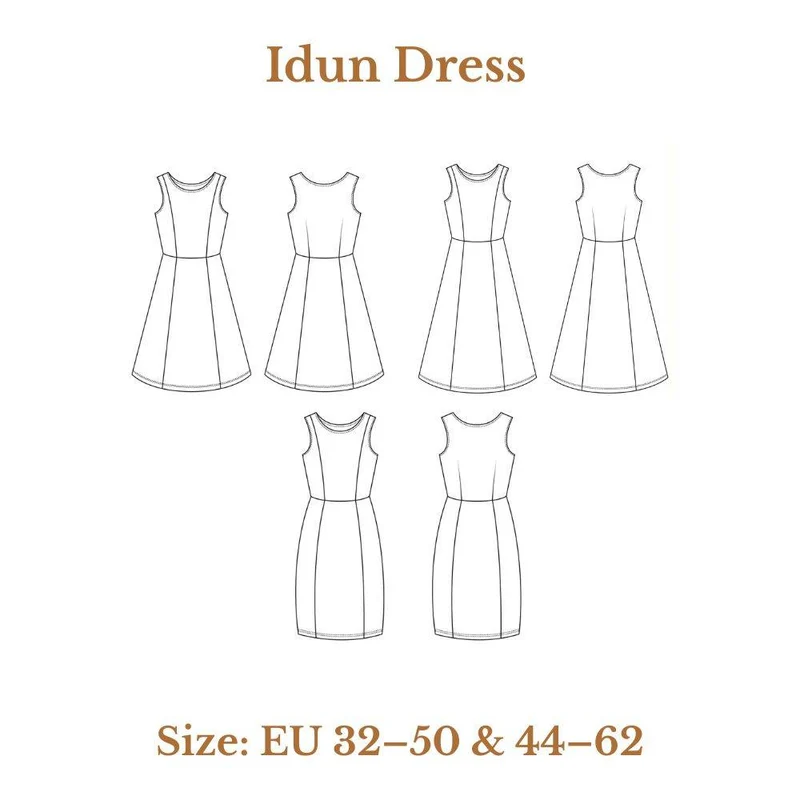 Patron de couture PDF | Robe Idun | Ploen Patterns