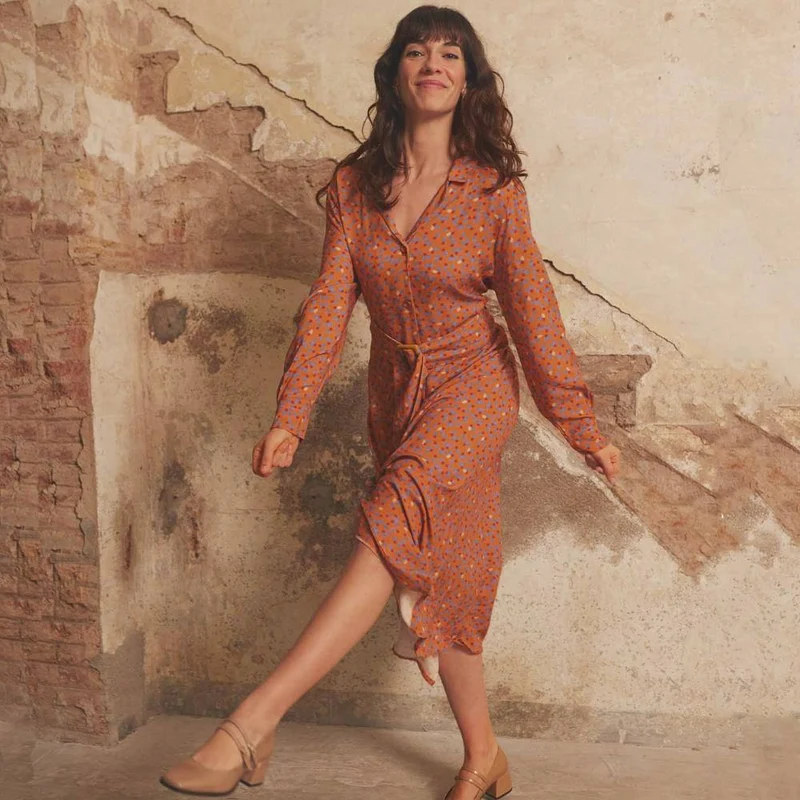 Tissu de viscose ECOVERO™ | Prehistoric Move | Katia Fabrics