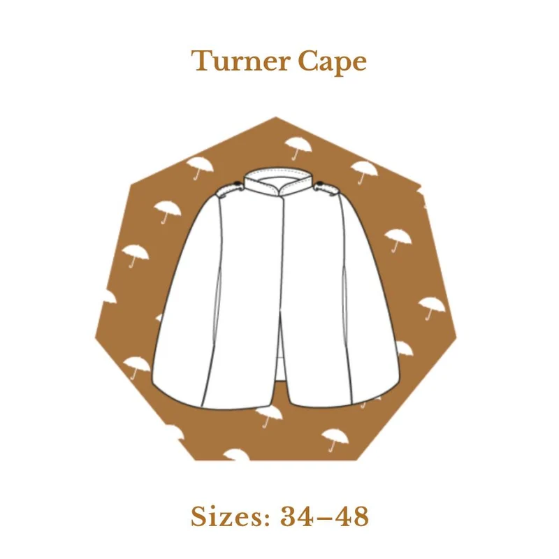 PATRON DE COUTURE PDF | Cape Turner | Les Patronnes | FRANÇAIS SEULEMENT
