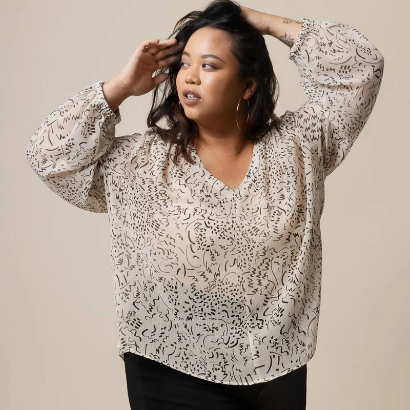 PATRON DE COUTURE PDF | Robe et blouse Nicks | Closet Core | BILINGUE (FR/EN)