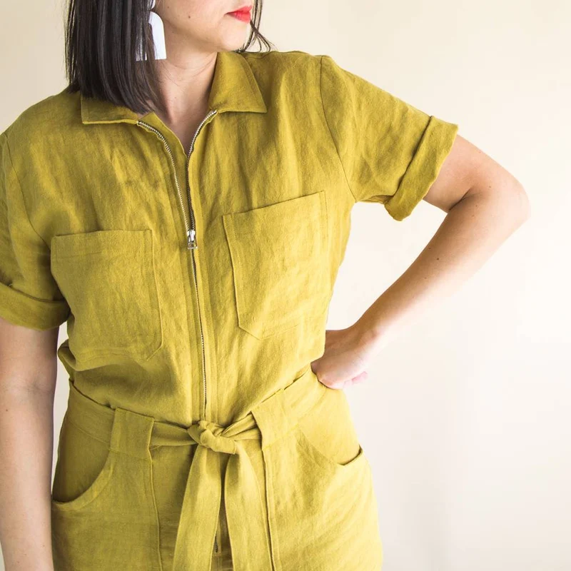 PATRON DE COUTURE PDF | Combinaison Blanca | Closet Core | BILINGUE (FR/EN)