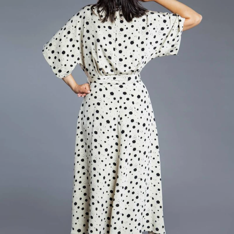 PATRON DE COUTURE PDF | Robe portefeuille Elodie | Closet Core | BILINGUE (FR/EN)