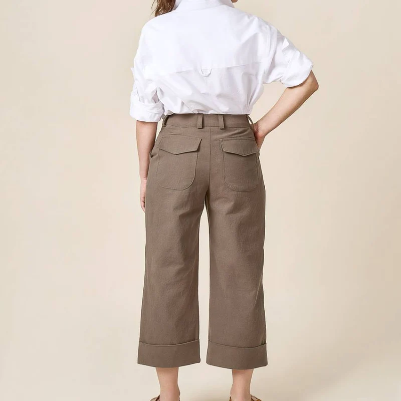 PATRON DE COUTURE PDF | Pantalon Rika | Closet Core | BILINGUE (FR/EN)