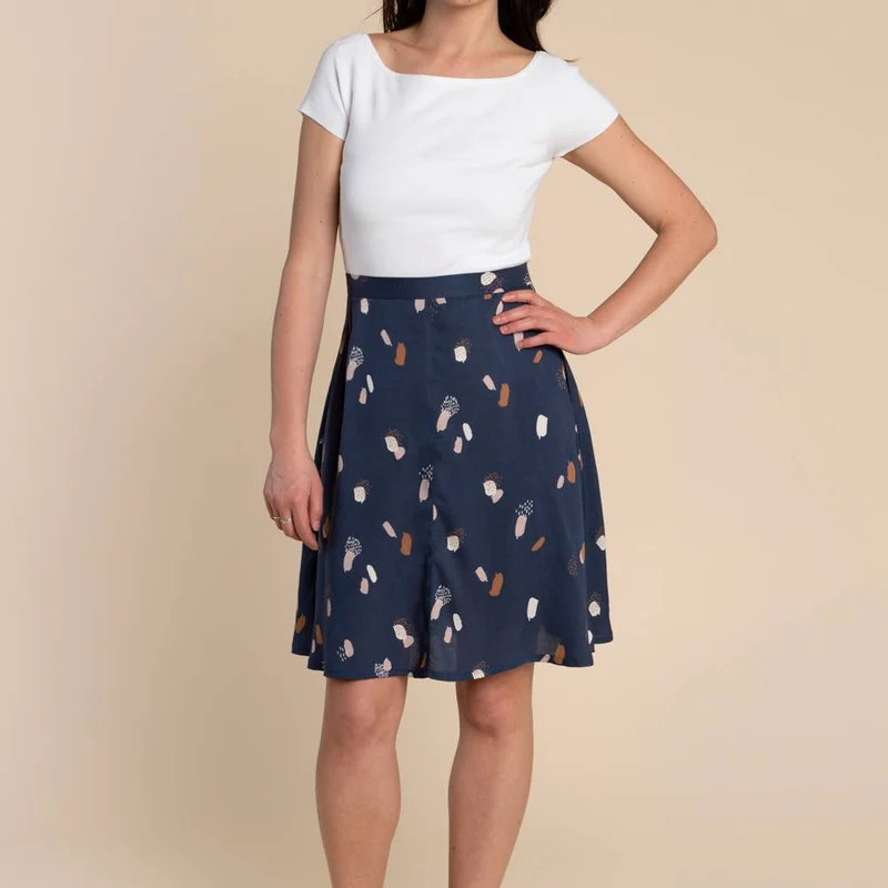 PATRON DE COUTURE PDF | Jupe Fiore | Closet Core | BILINGUE (FR/EN)