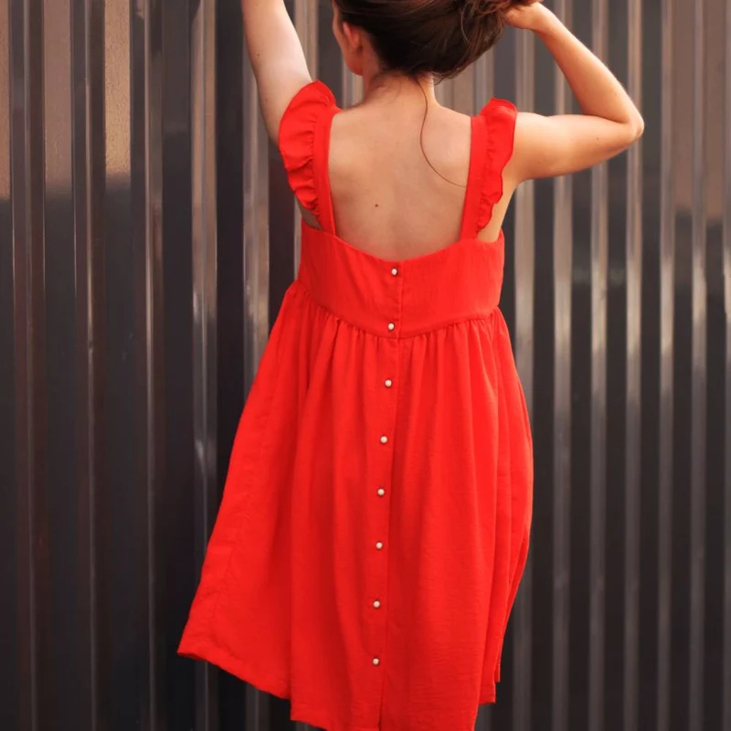 PATRON DE COUTURE PDF | Robe Bahiya | Cha’Coud | FRANÇAIS SEULEMENT