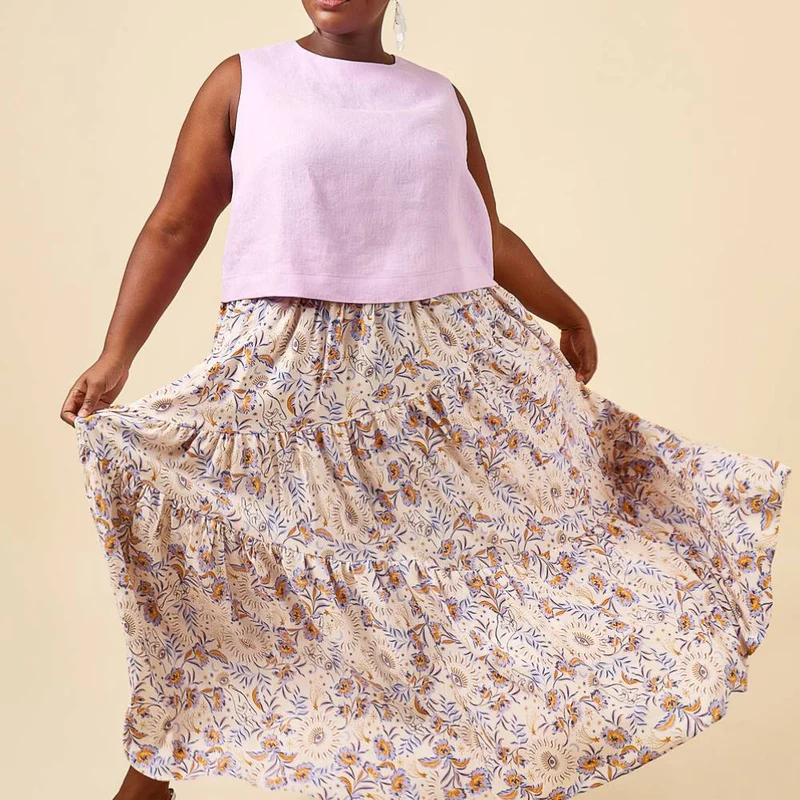 PATRON DE COUTURE PDF | Robe, Jupe et Haut Azure | Closet Core | BILINGUE (FR/EN)