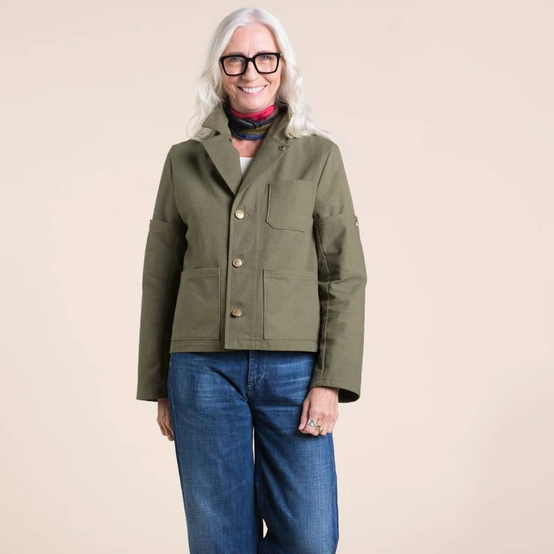 PATRON DE COUTURE PDF | Veste Sienna Maker | Closet Core | BILINGUE (FR/EN)