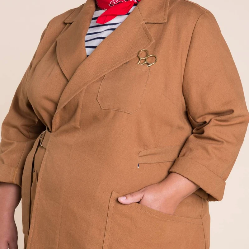 PATRON DE COUTURE PDF | Veste Sienna Maker | Closet Core | BILINGUE (FR/EN)
