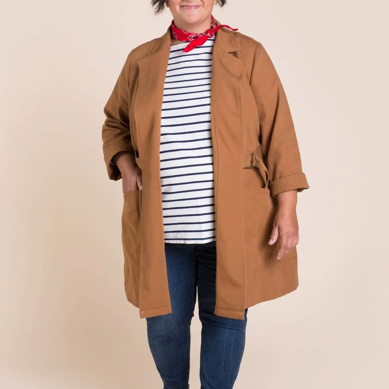 PATRON DE COUTURE PDF | Veste Sienna Maker | Closet Core | BILINGUE (FR/EN)