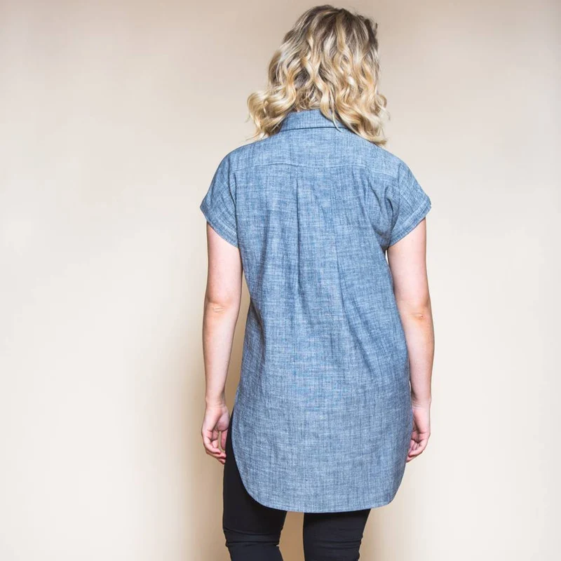 PATRON DE COUTURE PDF | Kalle – Chemise et robe chemise | Closet Core | BILINGUE (FR/EN)