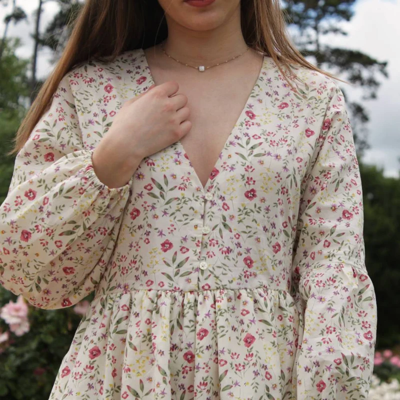 PATRON DE COUTURE PDF | Robe Méline | Cha’Coud | FRANÇAIS SEULEMENT