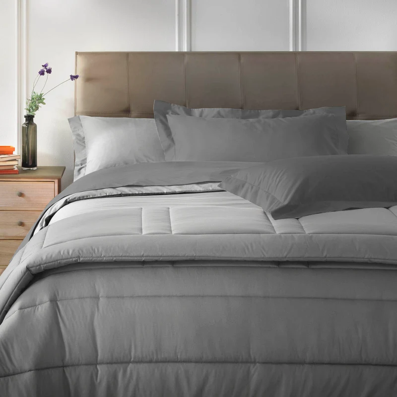 Trapunta in Percalle Luisiana Louisiana Mirabello Luisiana Tinta Unita