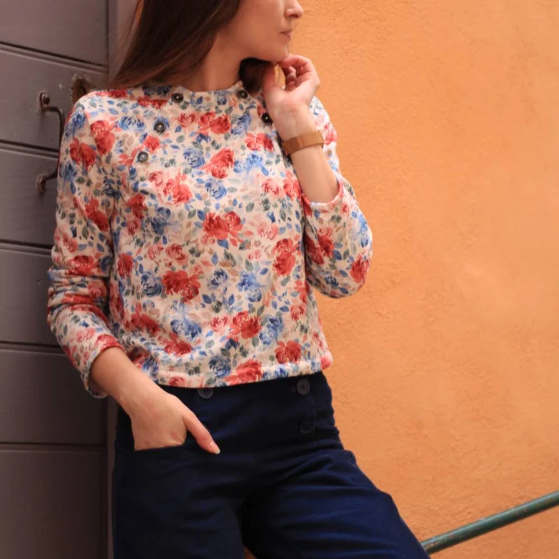 Patron de couture PDF | Pull Oria | Cha'Coud | BILINGUE (FR/EN)