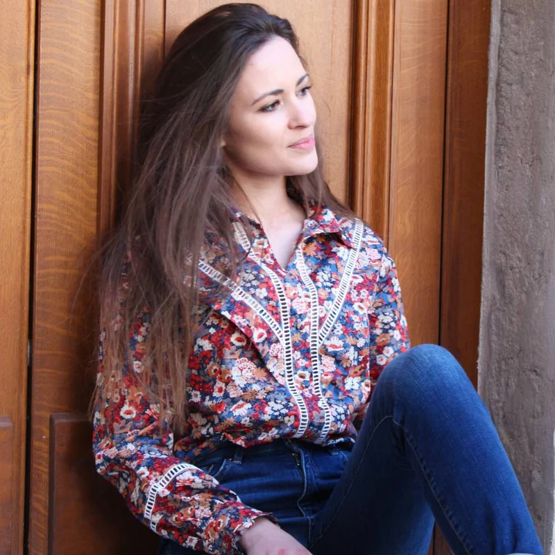 PATRON DE COUTURE PDF | Chemise Sirine | Cha’coud | BILINGUE (FR/EN)
