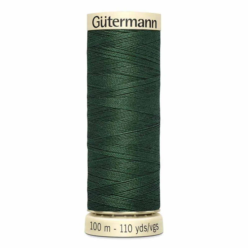 Gütermann | Fil à coudre universel | 100 m | N° 644 | Vert armée