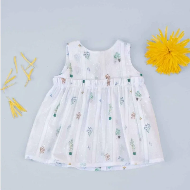 Voile de coton dobby | Happy Florist Plants | Katia Fabrics