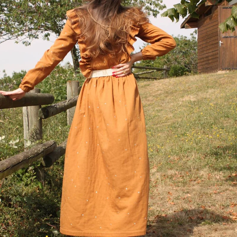 PATRON DE COUTURE PDF | Robe Elena | Cha’Coud | FRANÇAIS UNIQUEMENT