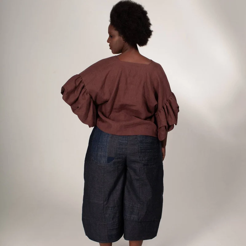 PATRON DE COUTURE PDF | Blouse & Robe ZW Soft | Birgitta Helmersson | FORMAT A4 UNIQUEMENT