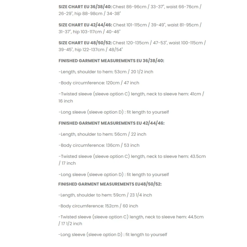 PATRON DE COUTURE PDF | Blouse & Robe ZW Soft | Birgitta Helmersson | FORMAT A4 UNIQUEMENT