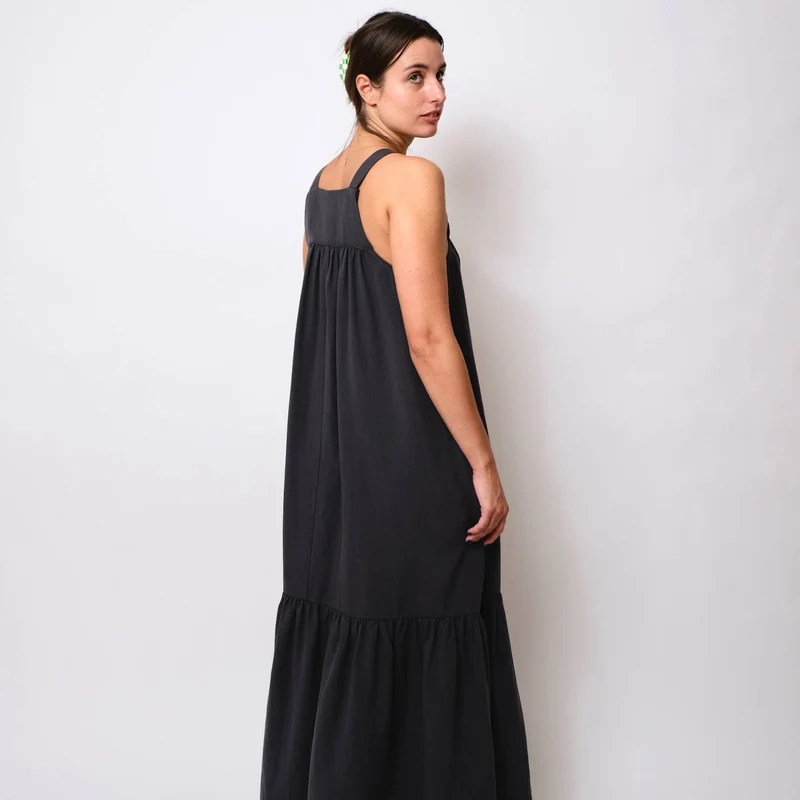 Patron de couture PDF | Robe à volants ZW | Birgitta Helmersson | Format A4 uniquement