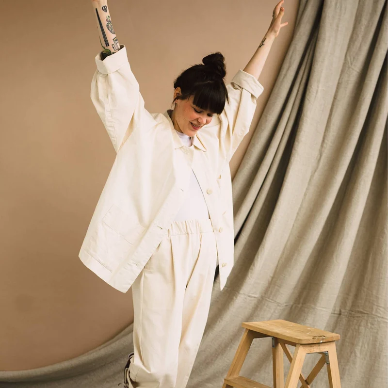 PATRON DE COUTURE PDF | Veste Workwear ZW | Birgitta Helmersson | FORMAT A4 UNIQUEMENT