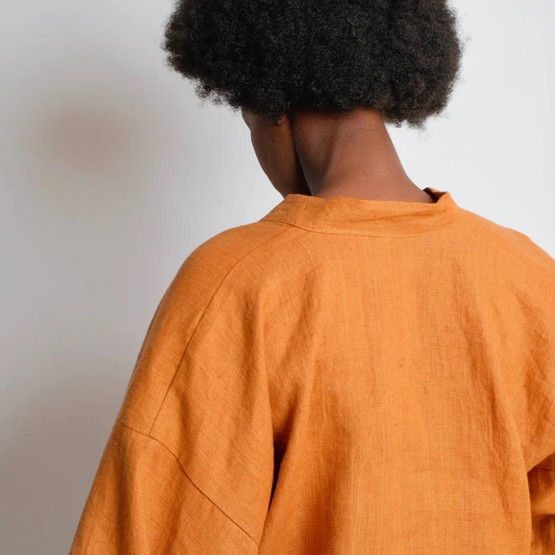 PATRON DE COUTURE PDF | Haut à nouer zéro déchet | Birgitta Helmersson | A4 SEULEMENT