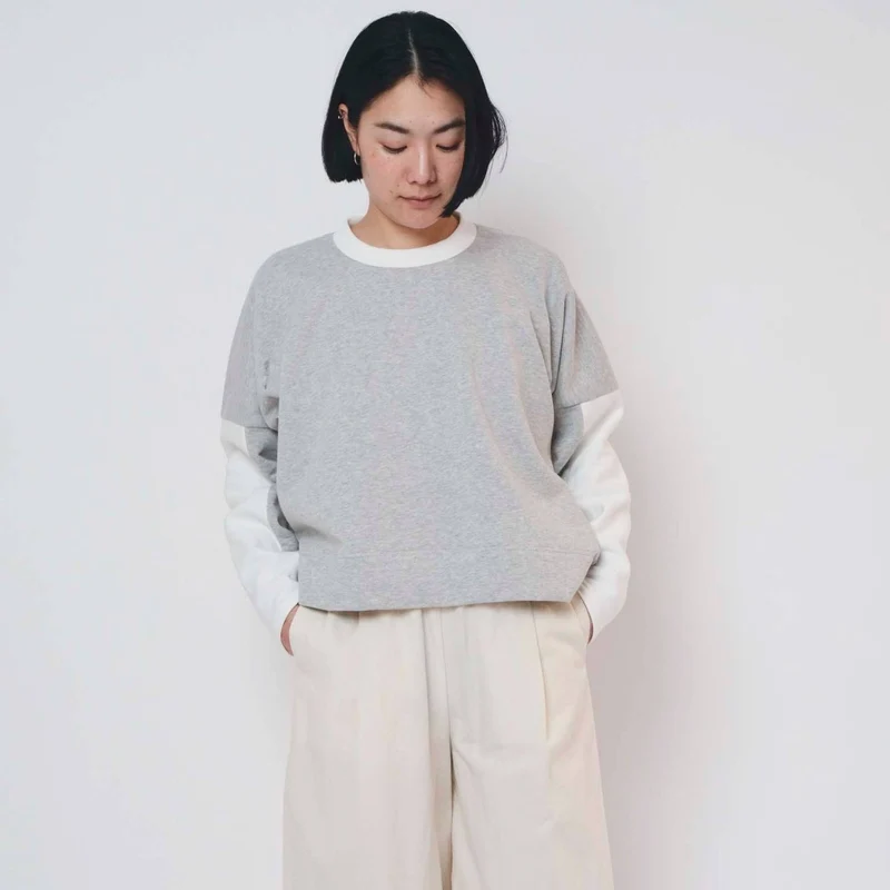 PATRON DE COUTURE PDF | Pull zéro déchet | Birgitta Helmersson | A4 SEULEMENT