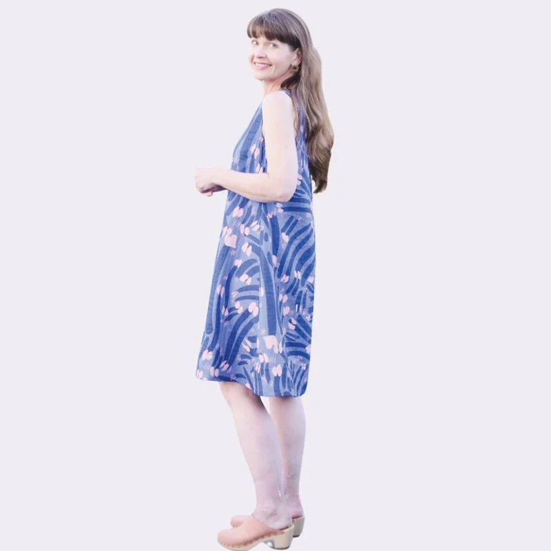Patron de couture PDF | Robe trapèze Vera | SINCLAIR