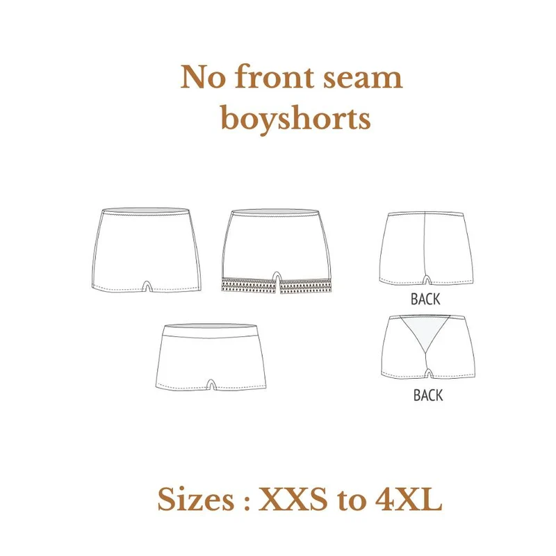 Patron de couture PDF | Boyshorts Seam | Sinclair