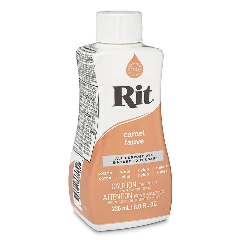 RIT All Purpose | Teinture liquide tout usage | Fauve | 236 ml (8 oz)