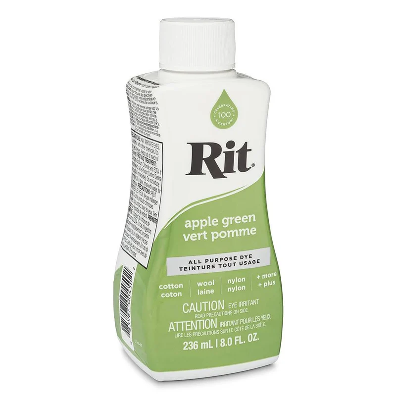 RIT All Purpose | Teinture liquide tout usage | Vert Pomme | 236 ml (8 oz)