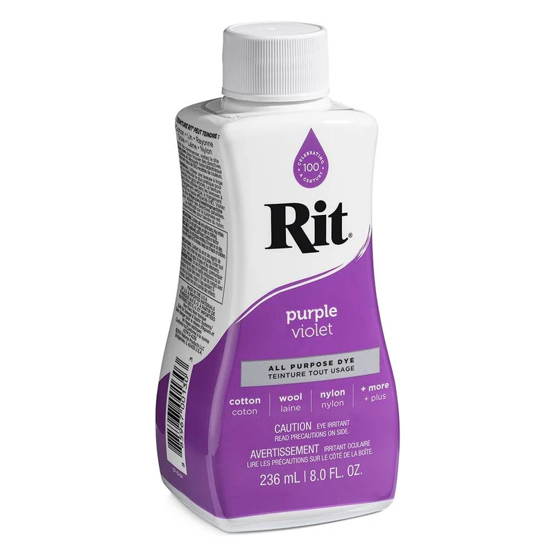 RIT All Purpose | Teinture liquide tout usage | Violet | 236 ml (8 oz)
