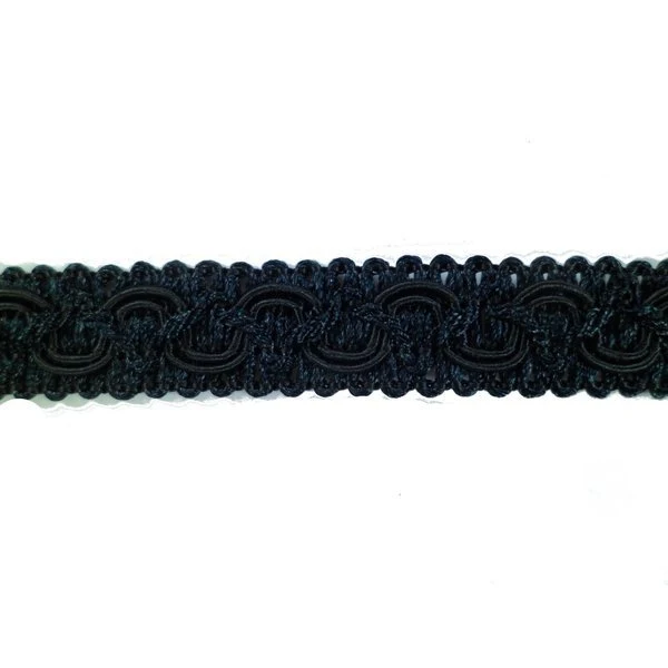 Black Decorative Gimp 16mm