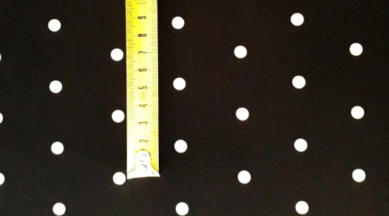White Polka Dots