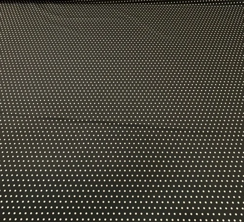 White Polka Dots