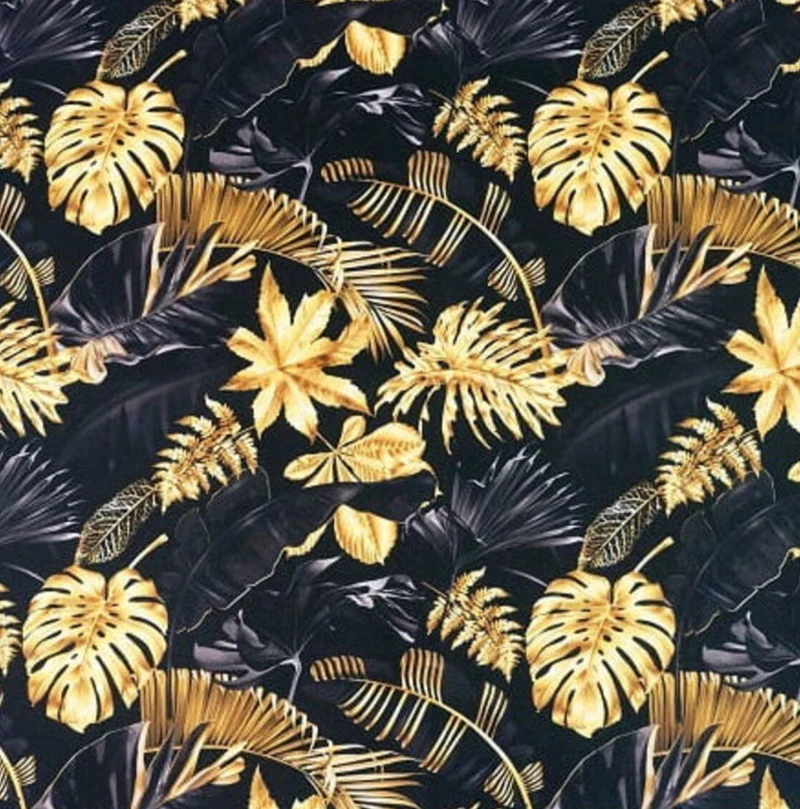 Gold Palm Leaves